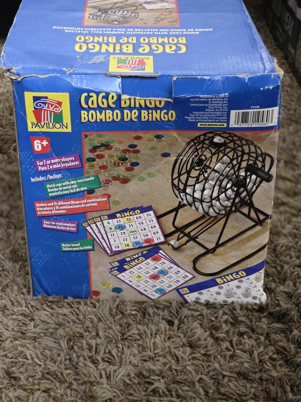 Pavilion Cage Bingo Game Cage And Number Balls